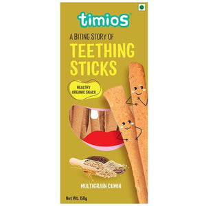 Timios Multigrain Cumin Teething Sticks For Toddlers