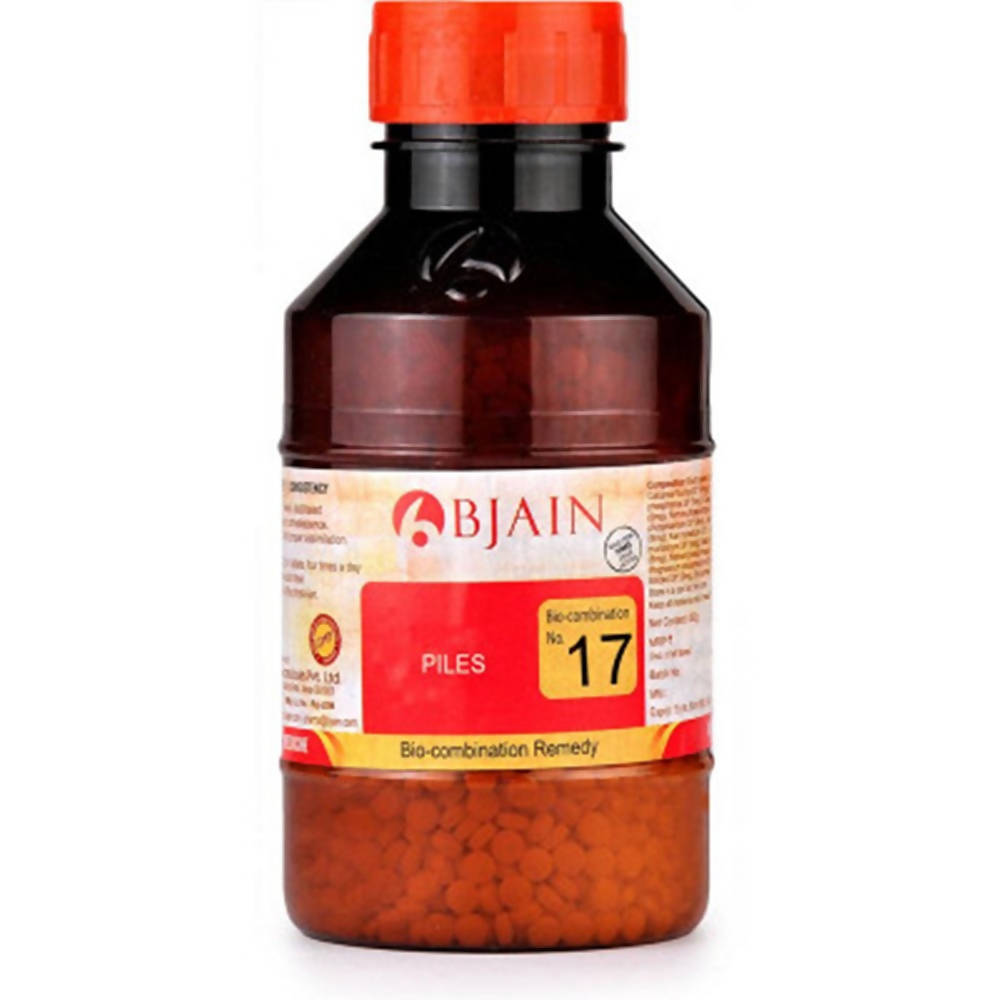 Bjain Homeopathy Bio Combination No.17 Tablet - Distacart