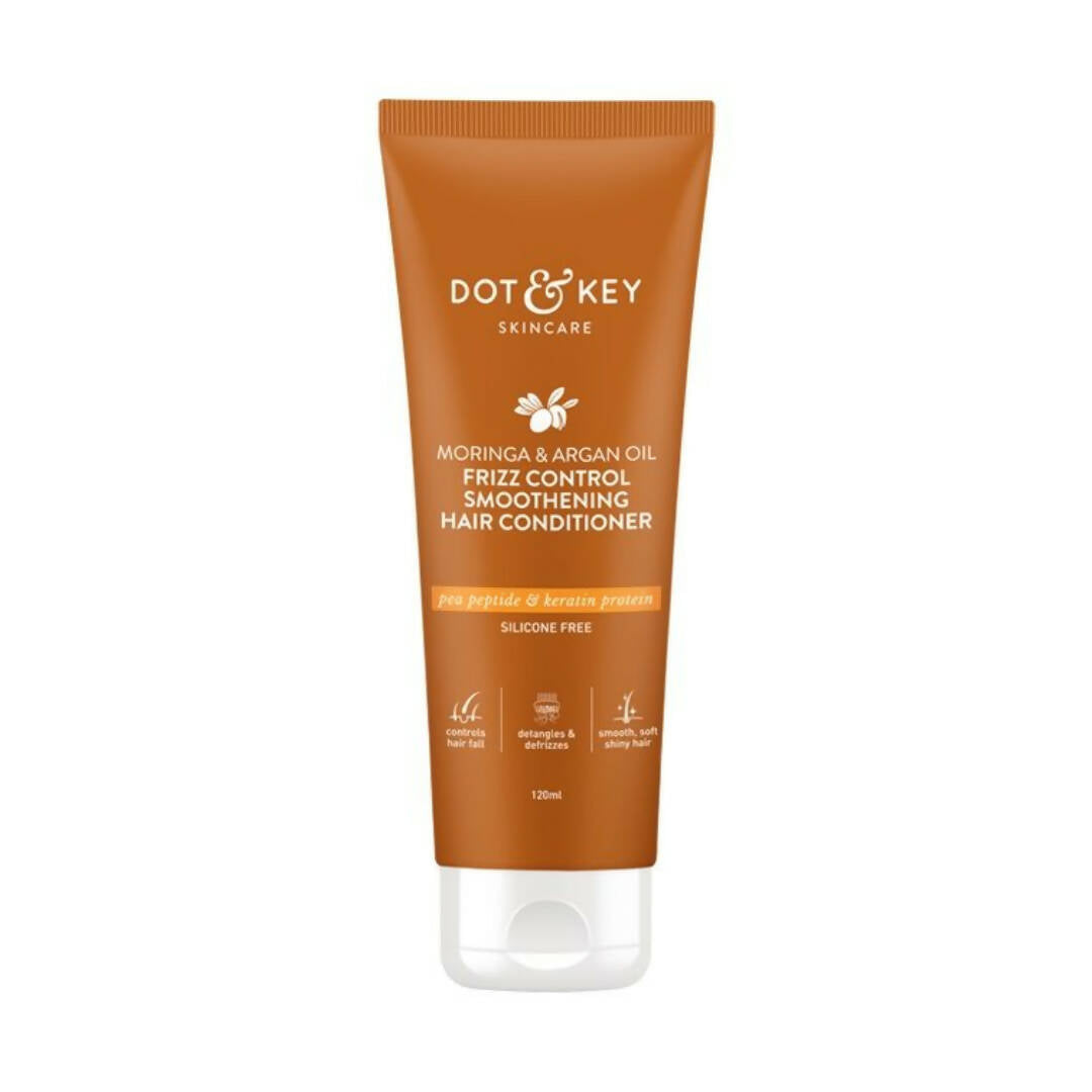 Dot & Key Moringa & Argan Oil Fizz Control Smoothening Hair Conditioner - Distacart