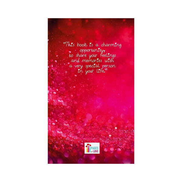 Pages Of Love What I Love About You And Our Memories: A Fill-In-The-Blank Gift - Distacart