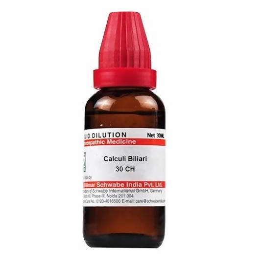 Dr. Willmar Schwabe India Calculi Biliari Dilution 30 ch