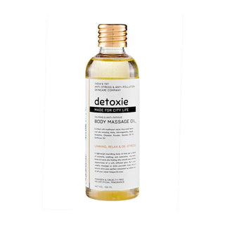 Detoxie Calming & Anti-Fatigue Body Massage Oil - Distacart