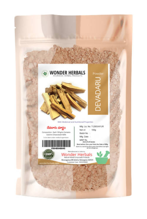 Wonder Herbals Devadaru (Deodar cedar) Powder