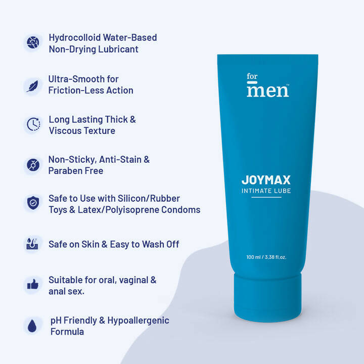 ForMen JoyMax Intimate Lube Gel with Strawberry Flavor - Distacart