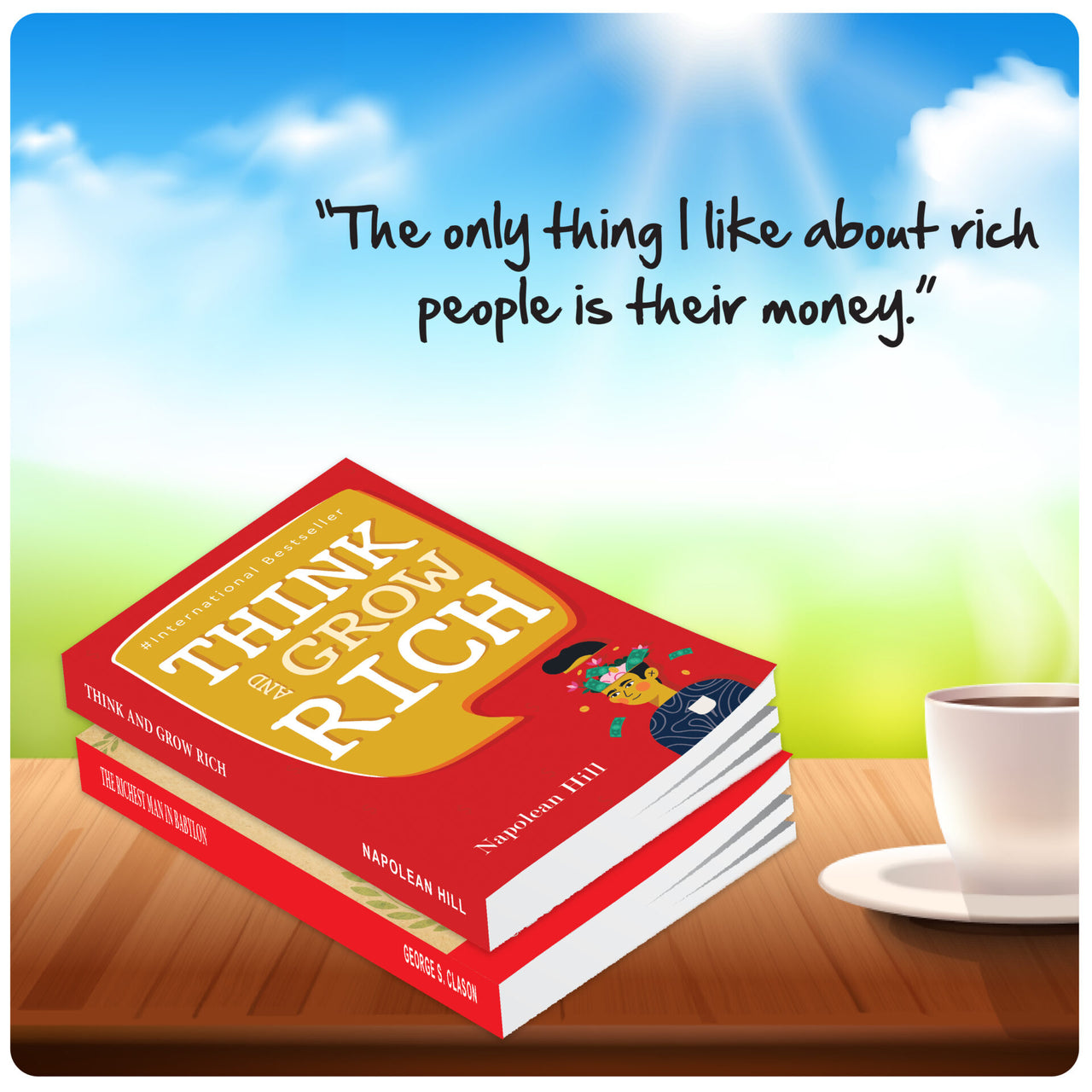 The Secrets of Success, Personality Growth & Wealth Books Set of 2 - The Richest Man In Babylon, Think And Grow Rich - Distacart
