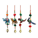 Thumbnail for Decorative Thread Paper Mache Door Hanging Set, Multicolor