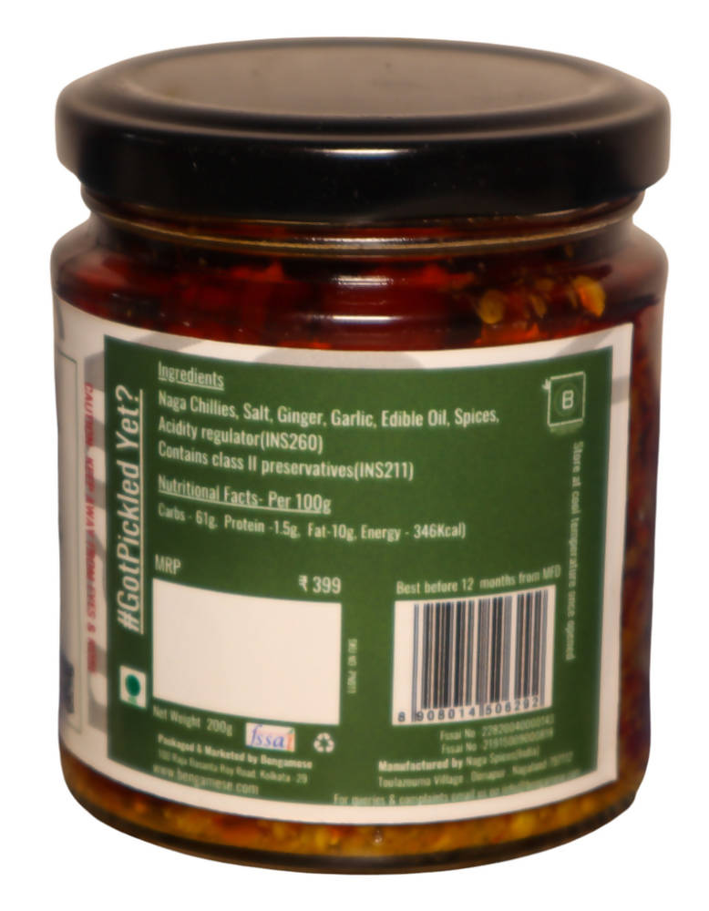 Bengamese Naga Chilli Pickle - Distacart