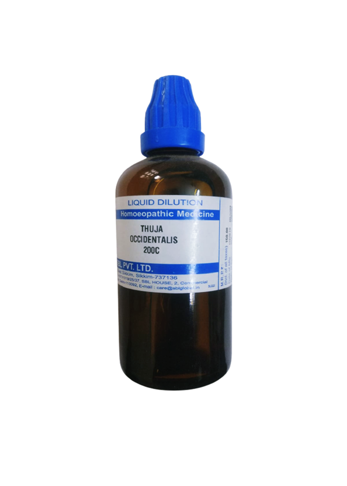 SBL Homeopathy Thuja Occidentalis Dilution 200C