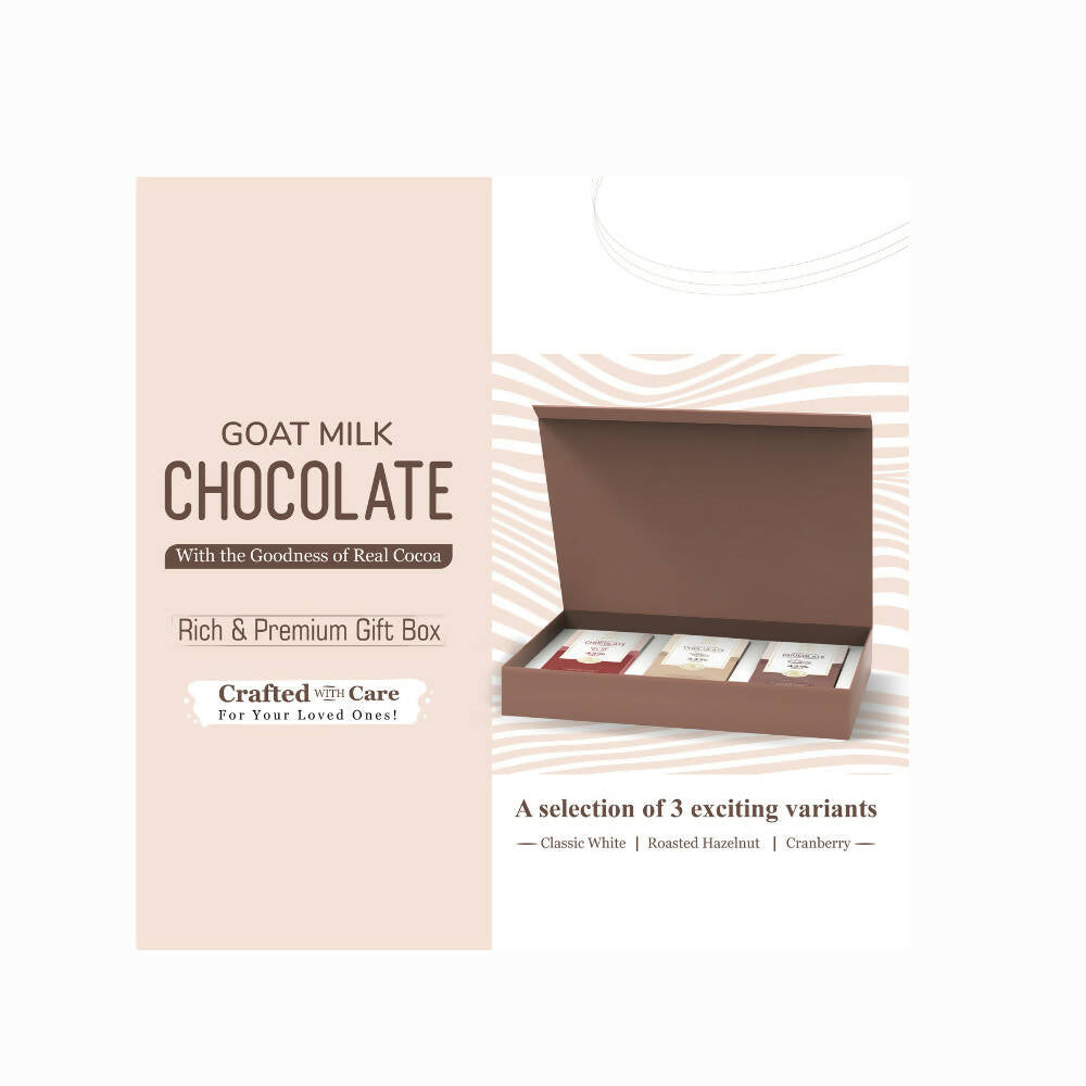 Aadvik Goat Milk Chocolate Gift Box - Distacart