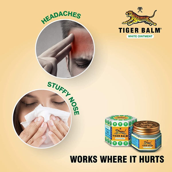 Tiger Balm White Ointment Cream Uses