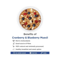 Thumbnail for True Elements Cranberry And Blueberry Muesli