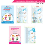 Thumbnail for Tiny Tots Get Set Go Preschool Learning Junior KG Books Set of 4| Term wise Education Books| Ages 4-5 Years - Distacart