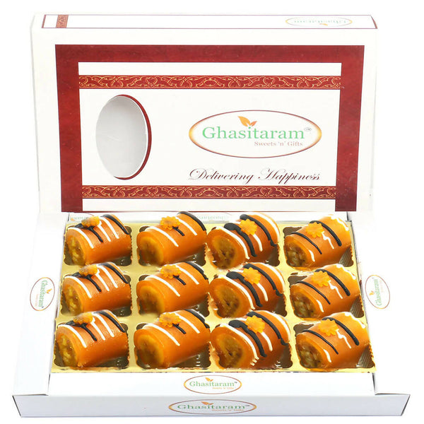 Ghasitaram Mango Roll Delight Sweets - Distacart