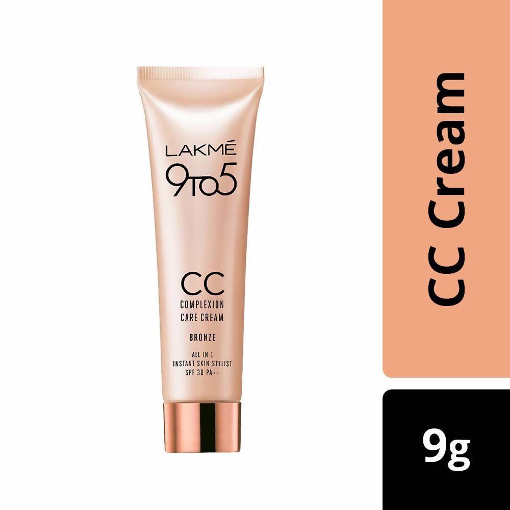 Lakme 9To5 Complexion Care Face Cream - Bronze - Distacart