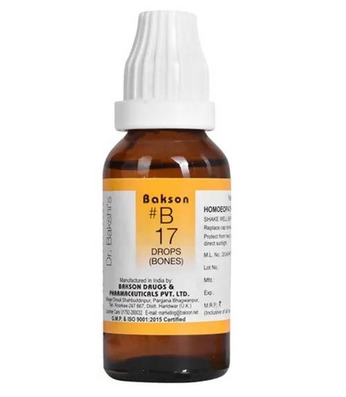 Bakson's Homeopathy B17 Drops