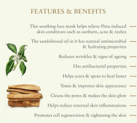 Thumbnail for Just Herbs Sanface Sandal Glow Pack Fennel & Vetiver