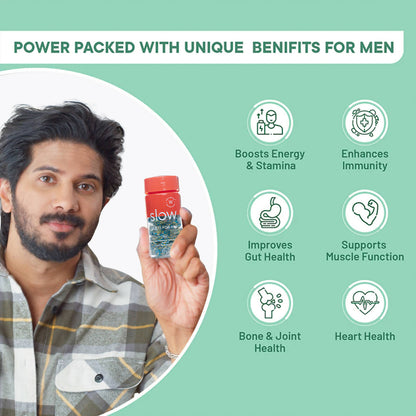 Wellbeing Nutrition Slow | Multivitamin for Him Capsules - Distacart