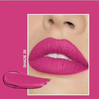 Thumbnail for Flicka Tomato Purple Matte Finish Lipstick Shade 20 - Distacart