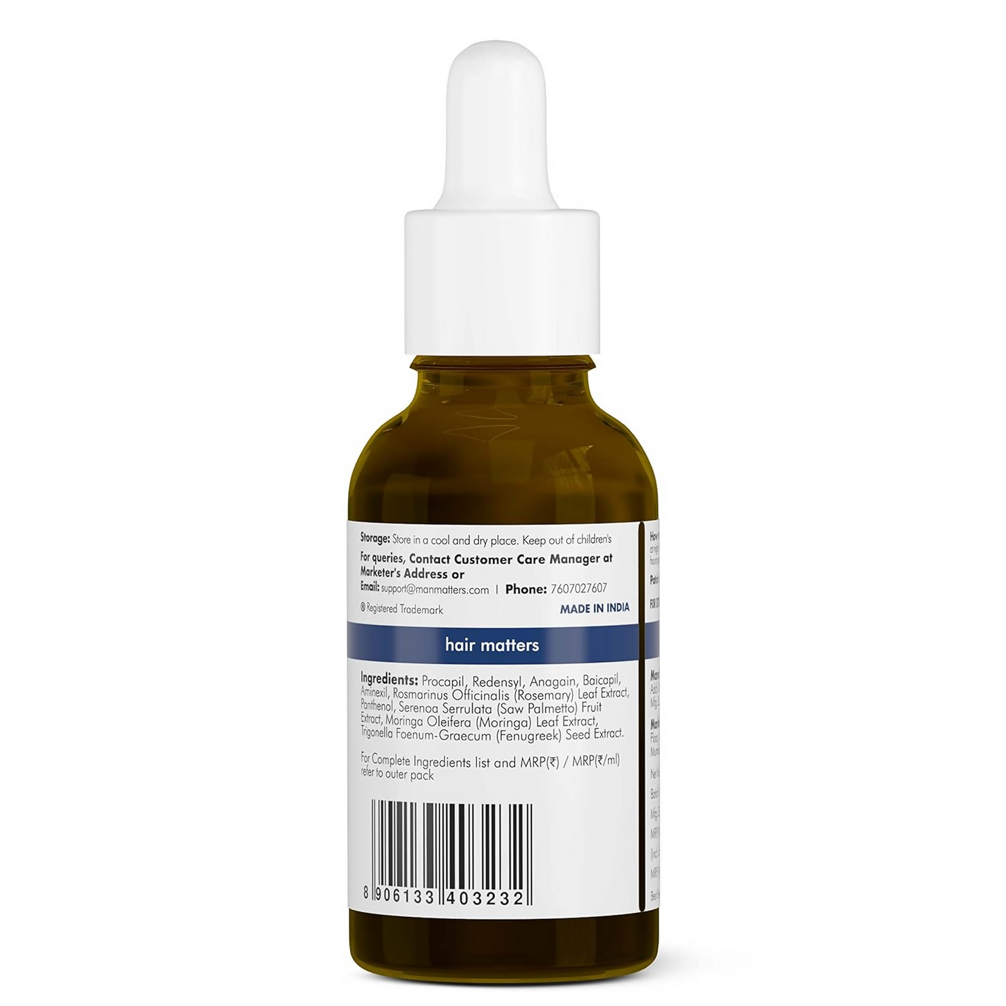 Man Matters Advanced Hair Serum - Distacart