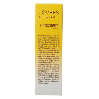 Jovees Sunscreen Face Serum SPF 35 For Oily & Acne Prone Skin - Distacart