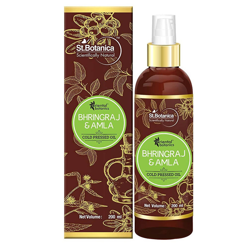 Oriental Botanics Bhringraj &amp; Amla Hair Oil (Cold Pressed)