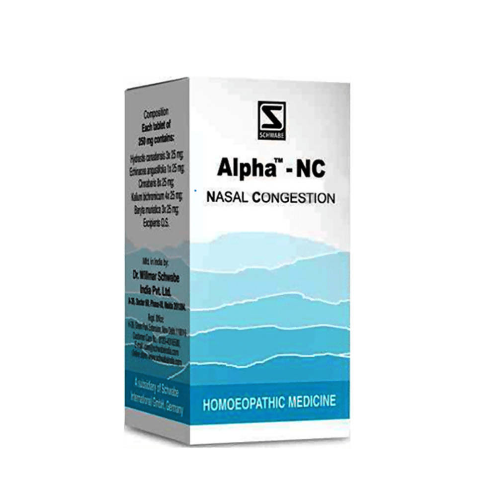 Dr. Willmar Schwabe India Alpha - NC Tablet - Distacart