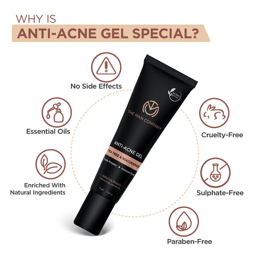 The Man Company Anti-Acne Gel - Distacart