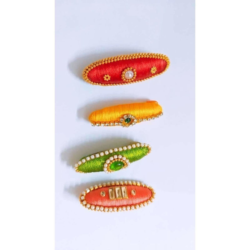 Set of 4 - Designer Saree Pins - Distacart