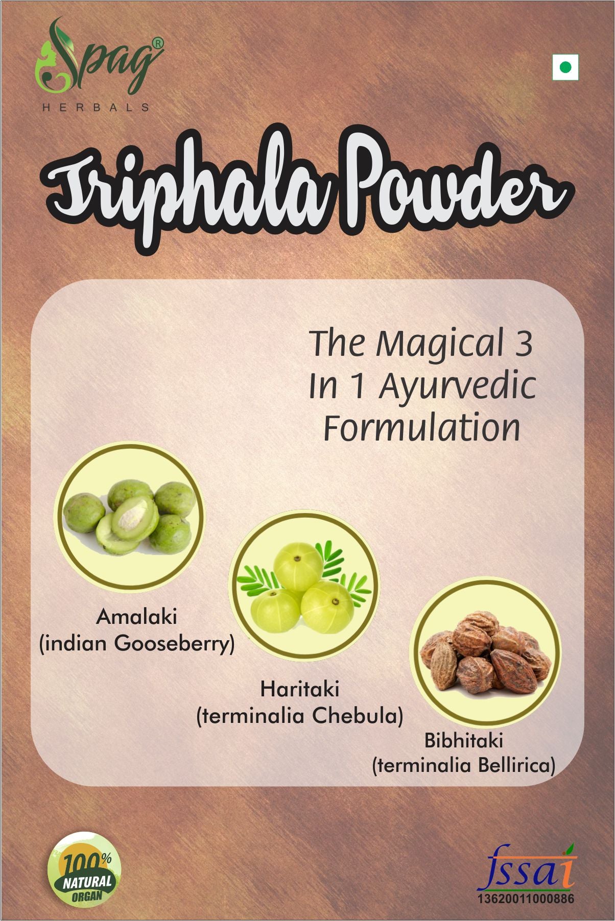 Spag Herbals Triphala Powder - Distacart