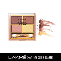 Thumbnail for Lakme 9To5 Eye Color Quartet Eye Shawdow - Silk Route - Distacart
