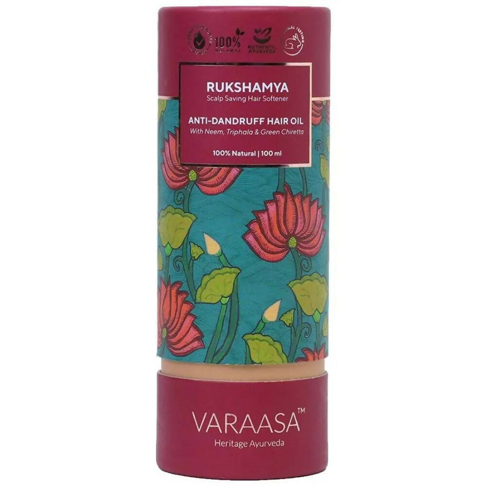 Varaasa Anti Dandruff Oil - Scalp Saving Hair Softener - Distacart