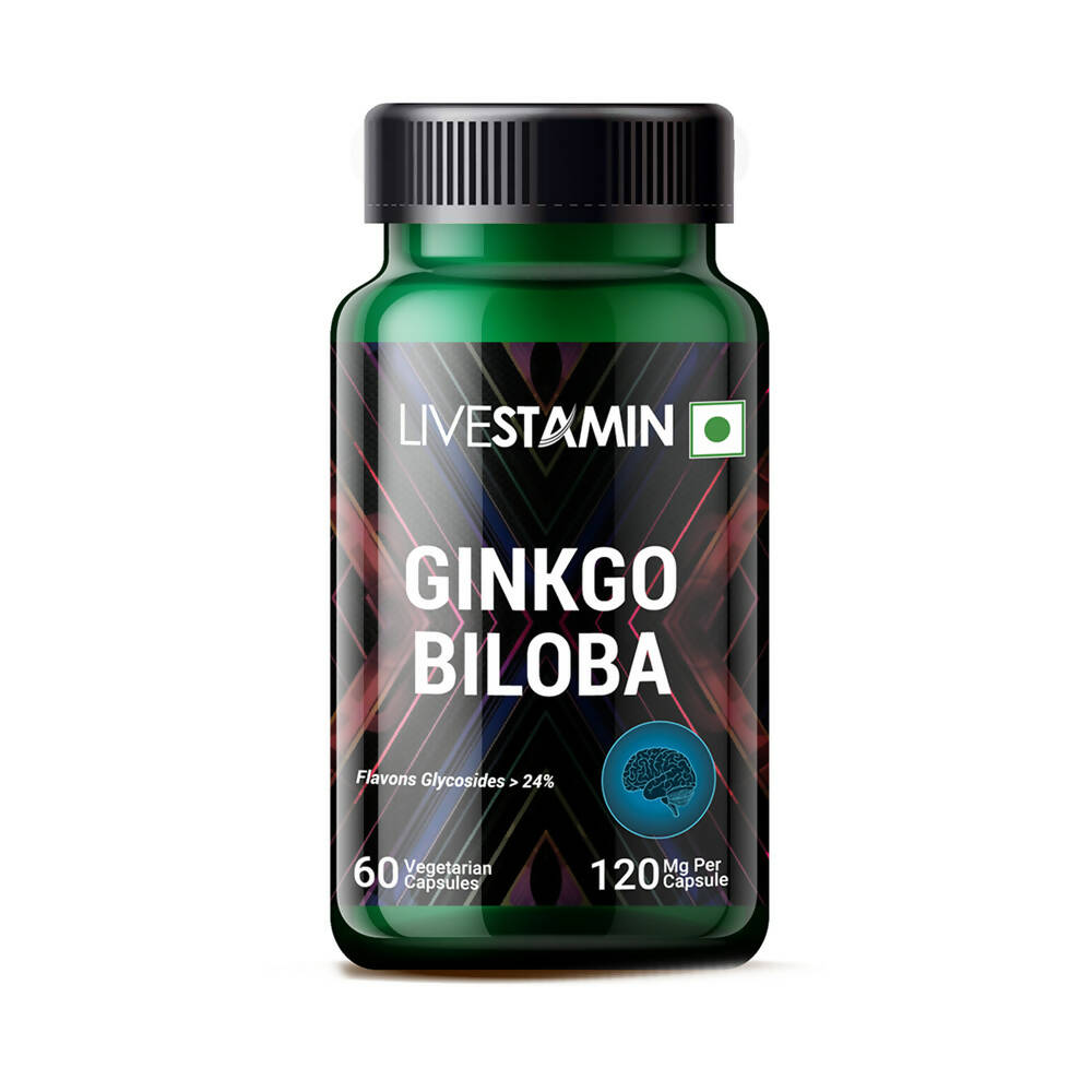 Livestamin Ginkgo Biloba Capsules - Distacart