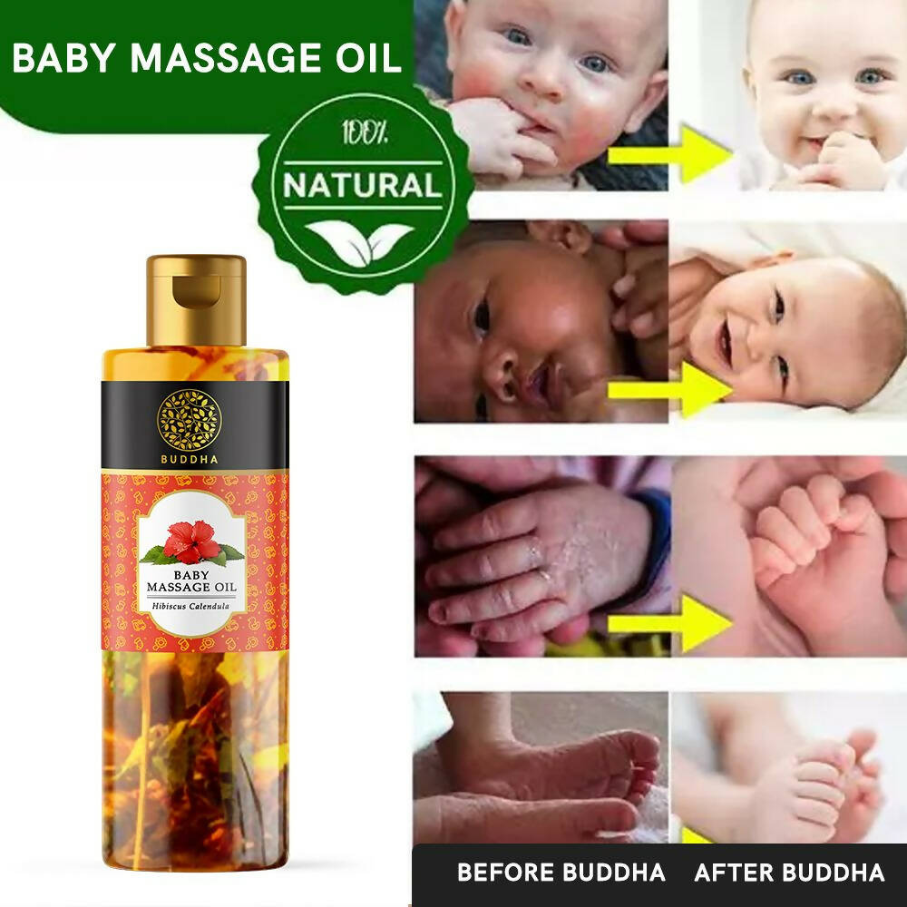 Buddha Natural Baby Massage Oil - Distacart