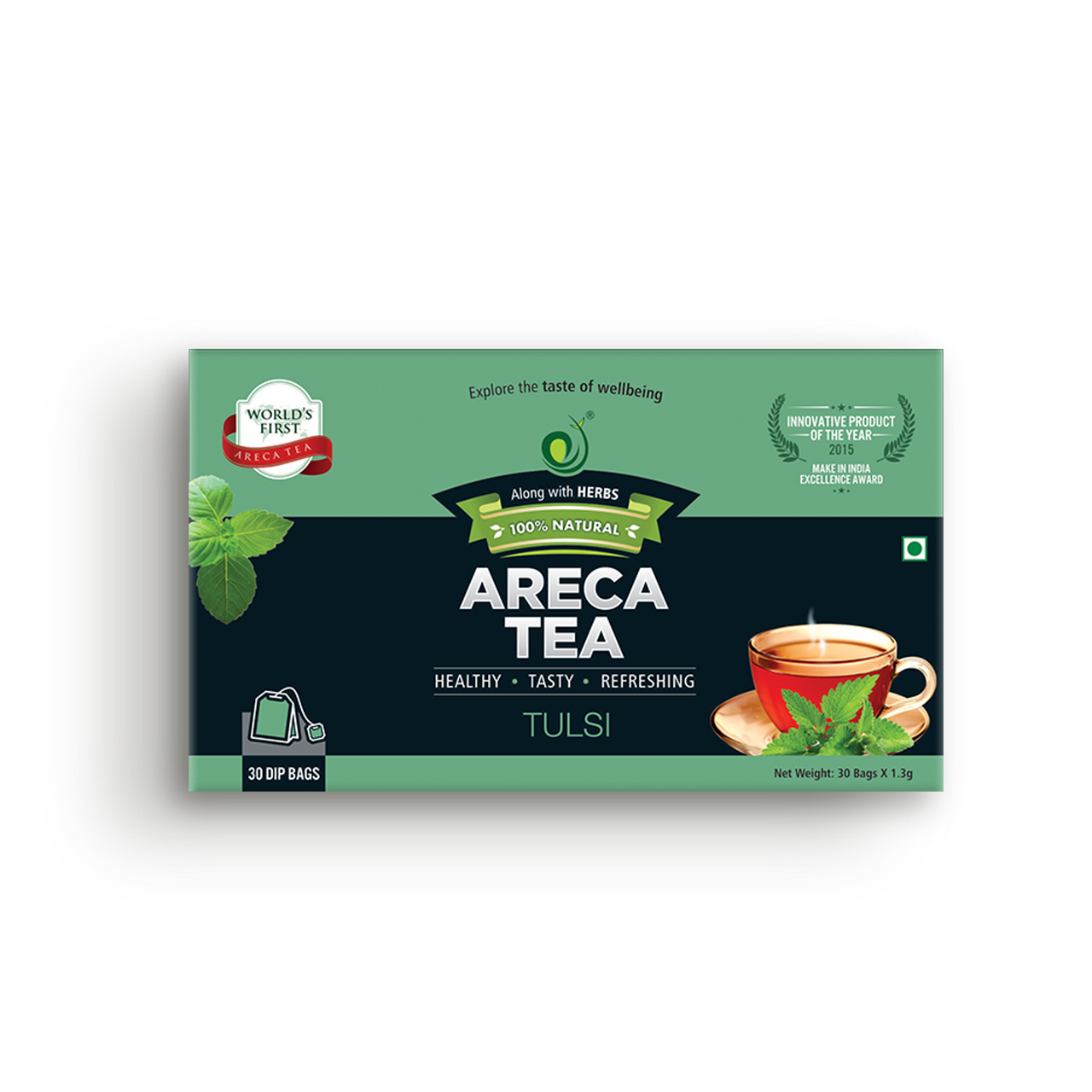 Green Remedies Areca Tea Tulsi - Distacart