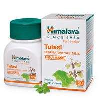 Thumbnail for Himalaya Wellness Pure Herbs Tulasi Respiratory Wellness - 60 Tablets - Distacart