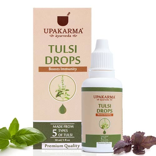 Upakarma Ayurveda Tulsi Drops Boosts Immunity - Distacart