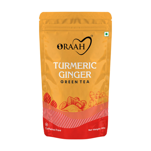 Oraah Turmeric Ginger Green Tea