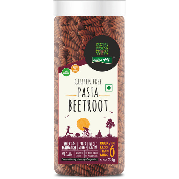 NutraHi Gluten-Free Pasta Beetroot - Distacart
