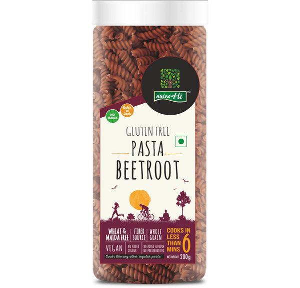 NutraHi Gluten-Free Pasta Beetroot - Distacart
