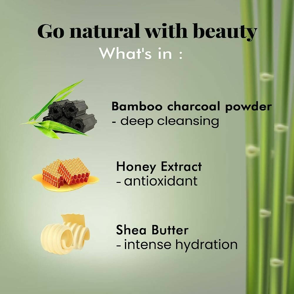 NutriGlow Natural’s Bamboo Charcoal Body Lotion - Distacart