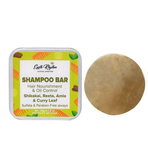 Earth Rhythm Shampoo Bar Hair Nourishing And Oil Control - Distacart