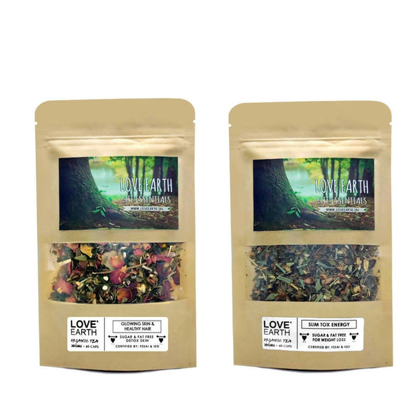 Love Earth 60 Days Tea-Tox Combo - Distacart