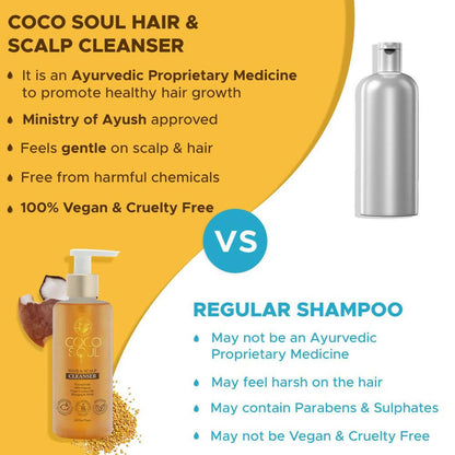 Coco Soul Hair & Scalp Cleanser - Distacart