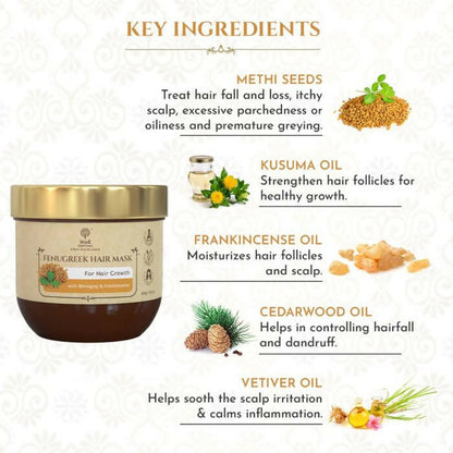 Khadi Essentials Fenugreek Hair Mask - Distacart