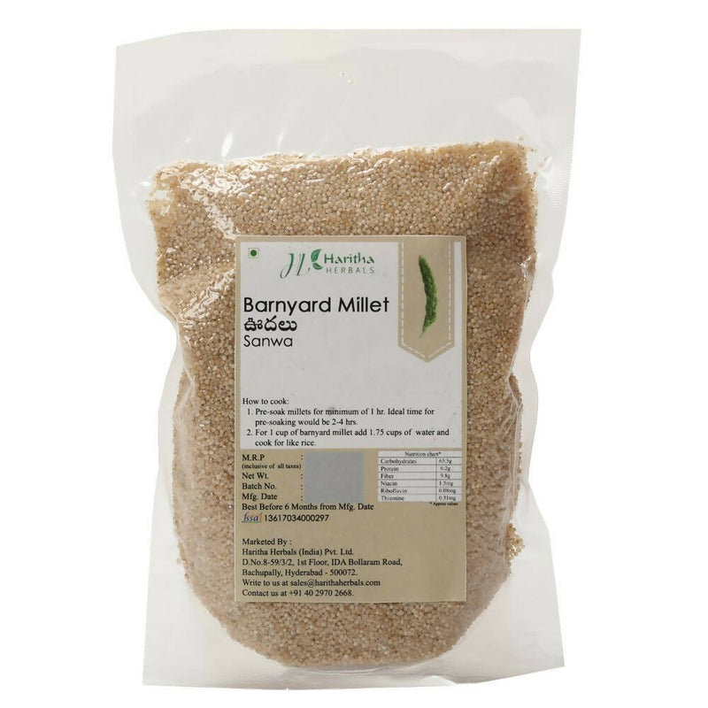 Haritha Foods Barnyard Millets - Distacart