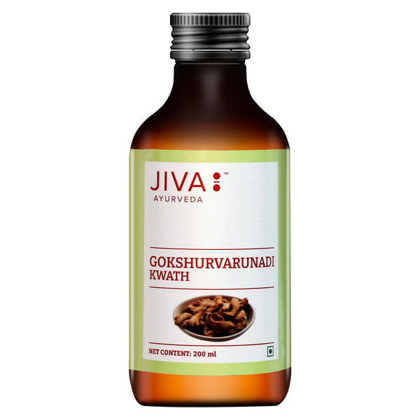 Jiva Ayurveda Gokshuvarunadi Kwath Syrup - Distacart