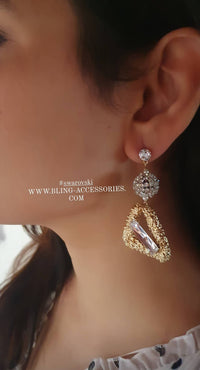 Thumbnail for Bling Accessories Swarovski Crystal Earrings - Distacart
