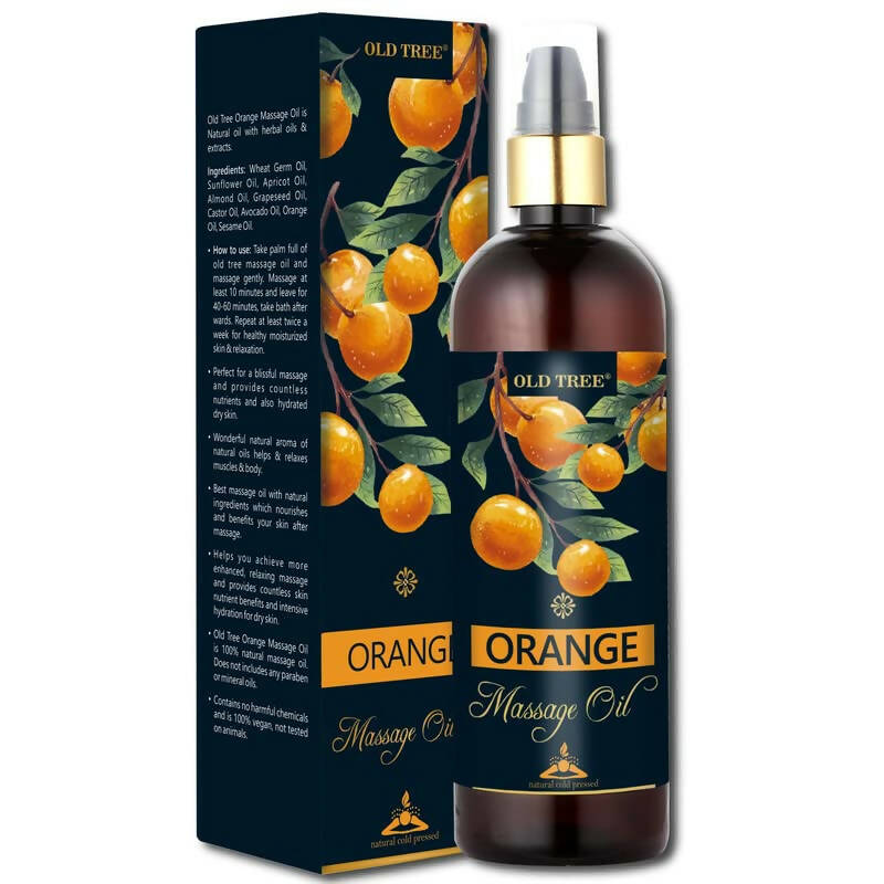 Old Tree Orange Body Massage Oil - Distacart