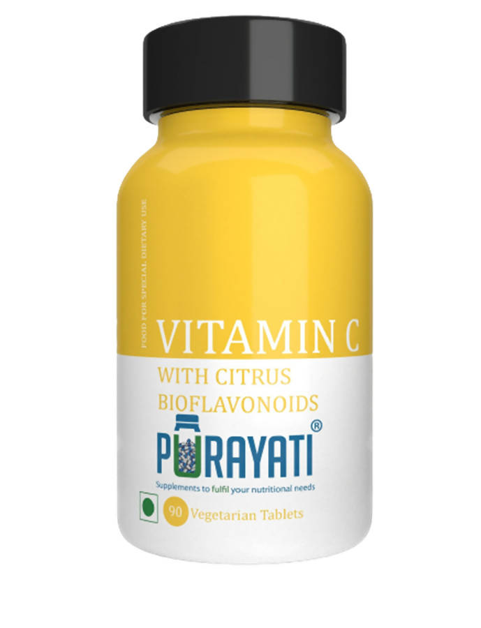 Purayati Vitamin C with Citrus Bioflavonoids Tablets