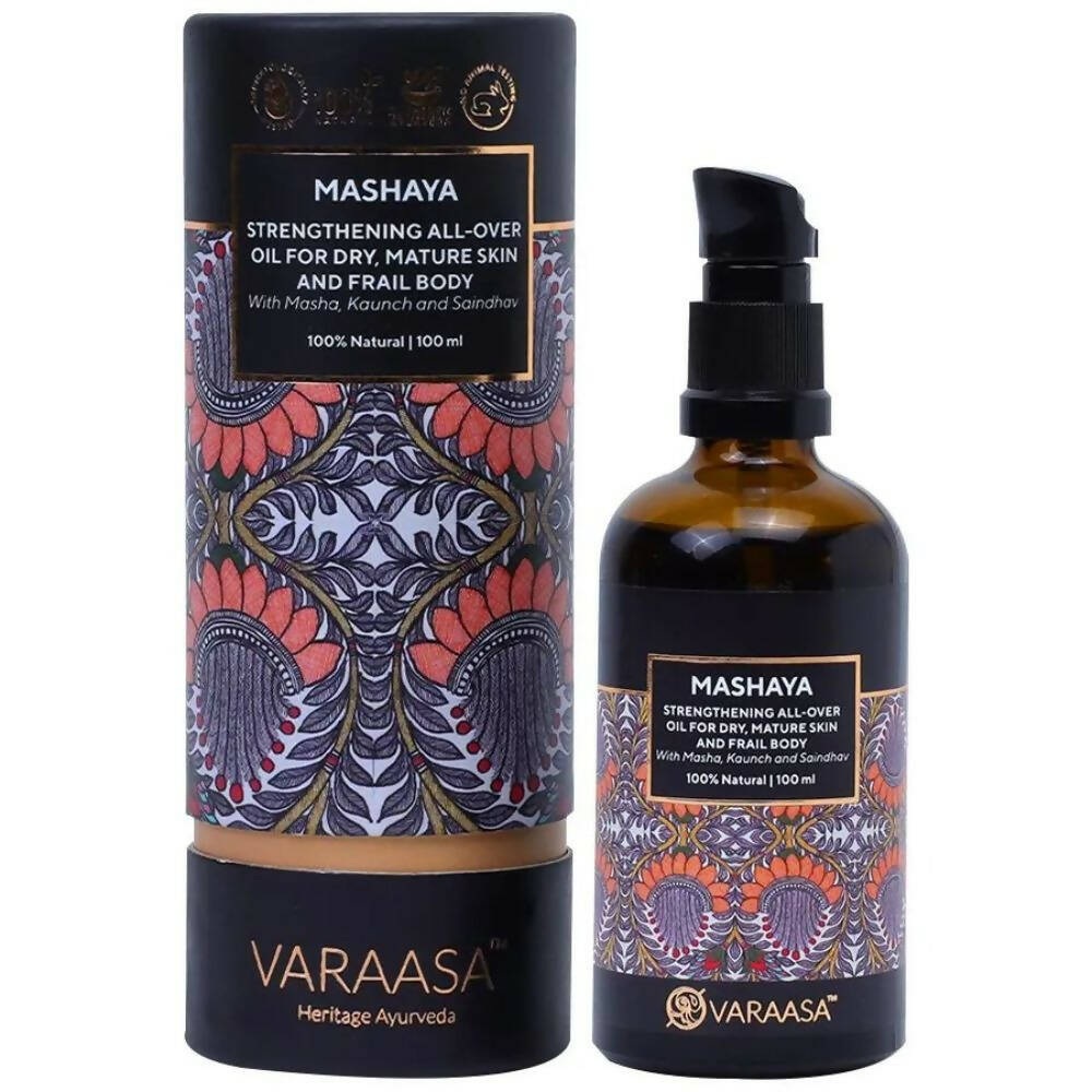 Varaasa Mashaya Strengthening All-Over Body Oil - Distacart